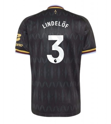 Aston Villa Victor Lindelof #3 Bortatröja 2026-27 Kortärmad
